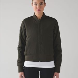 LULULEMON NONSTOP REVERSIBLE BOMBER JACKET